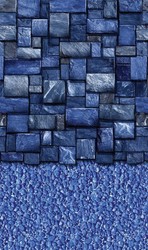 Blue Slate Streamstone