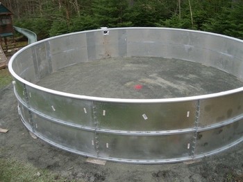 18' ROUND Rockwood - Paneled Pool Kit 