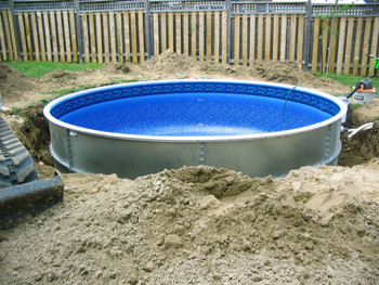 21' ROUND Rockwood - Paneled Pool Kit